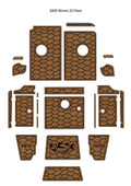 EVA Foam Cockpit Floor Mat Pads for Shiren 23 (2009)