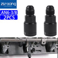 2Pcs AN6 Fuel Rail Inlet Line Fitting Adaptor for LS1 Swap
