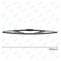 Front Pair Bosch Eco Wiper Blades for Nissan Urvan E24 4cyl 2.4L 2.7L 1987~1993