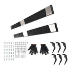 Non-Slip Running Board Side Steps for Dodge Ram 1500 2500 3500 (2009–2024)