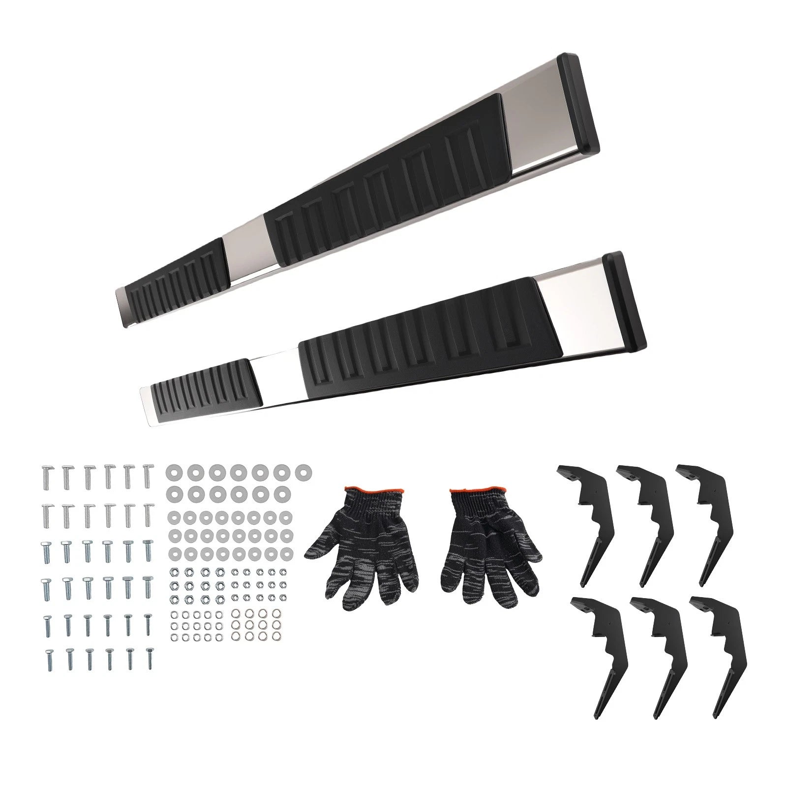 Non-Slip Running Board Side Steps for Dodge Ram 1500 2500 3500 (2009–2024)