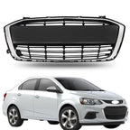 Front Bumper Upper Grille for Chevrolet Sonic (2017-2020)