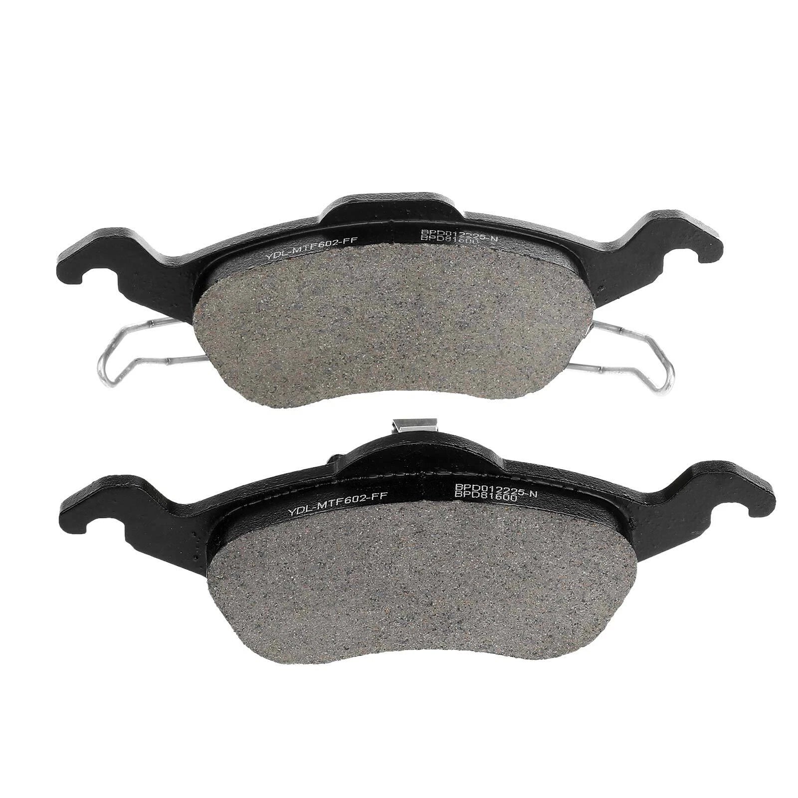 Front Disc Brake Rotors & Ceramic Pads for Ford Focus (2000-2004)
