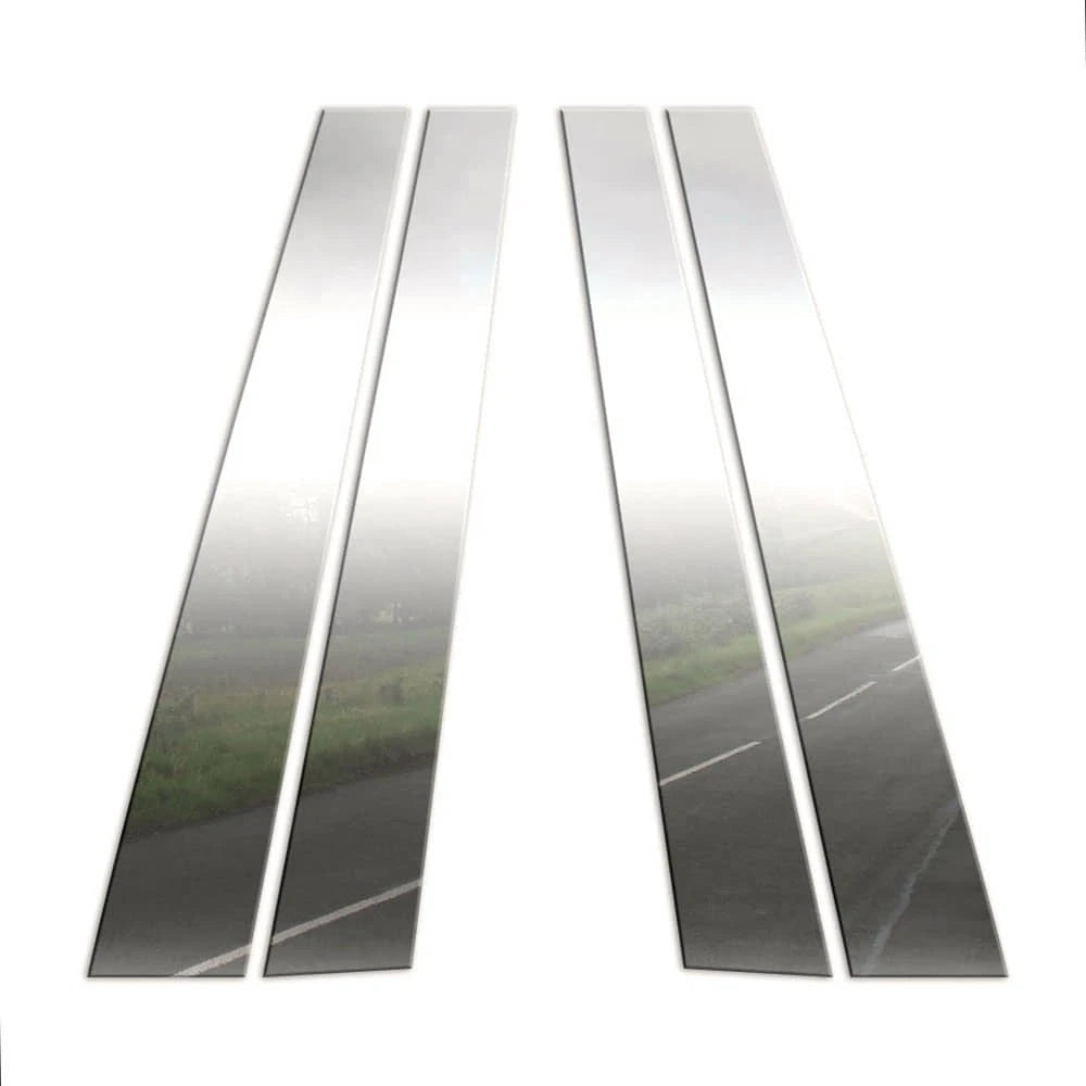 Chrome Pillar Post Covers 4Pc Replacement for Nissan Maxima (2000–2003)