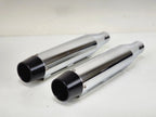 2X Dual Shorty Slip-Ons for Harley Dyna & Sportster (2008–2020) 005-4710499D