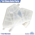 Radiator Overflow Bottle Tank with Cap for Ford Fiesta (2001-2003)