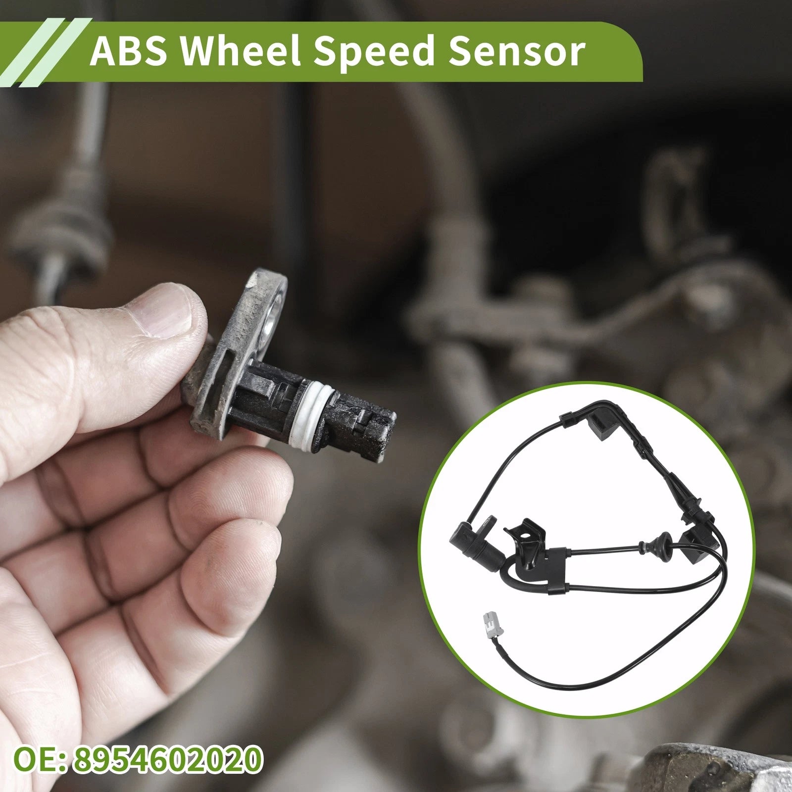 ABS Wheel Speed Sensor No. 8954602020 for Toyota Corolla (1996–2001)