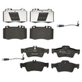 Set of 4 Brembo Low Met Brake Pads for Mercedes W220 S430 S500 (2000–2006)
