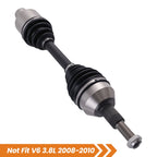 Front Right CV Axle Shaft for Town & Country Grand Caravan (2011–2016)