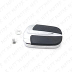 Chrome Large Pedal Pad for Harley Softail Slim FLS/Road Glide FLTRX (2014–2023)