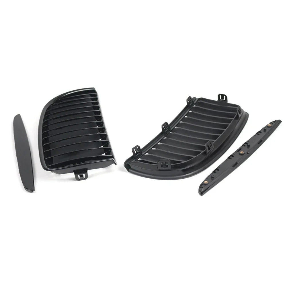Gloss Black Car Grille for BMW 3 Series E90 E91 (2005–2008)