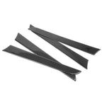 Carbon Fiber Interior Door Panel Trim Cover for Audi A4 B8 (2009-2015)