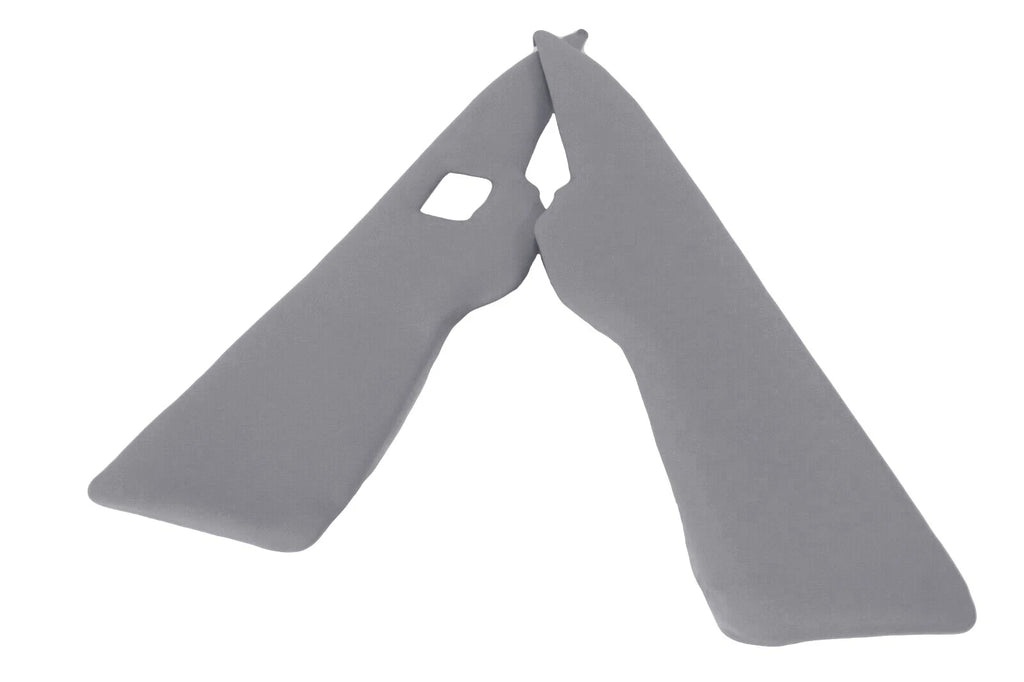 Door Panel Cover for Acura RL (1998–2003) PVC Synthetic Leather Gray
