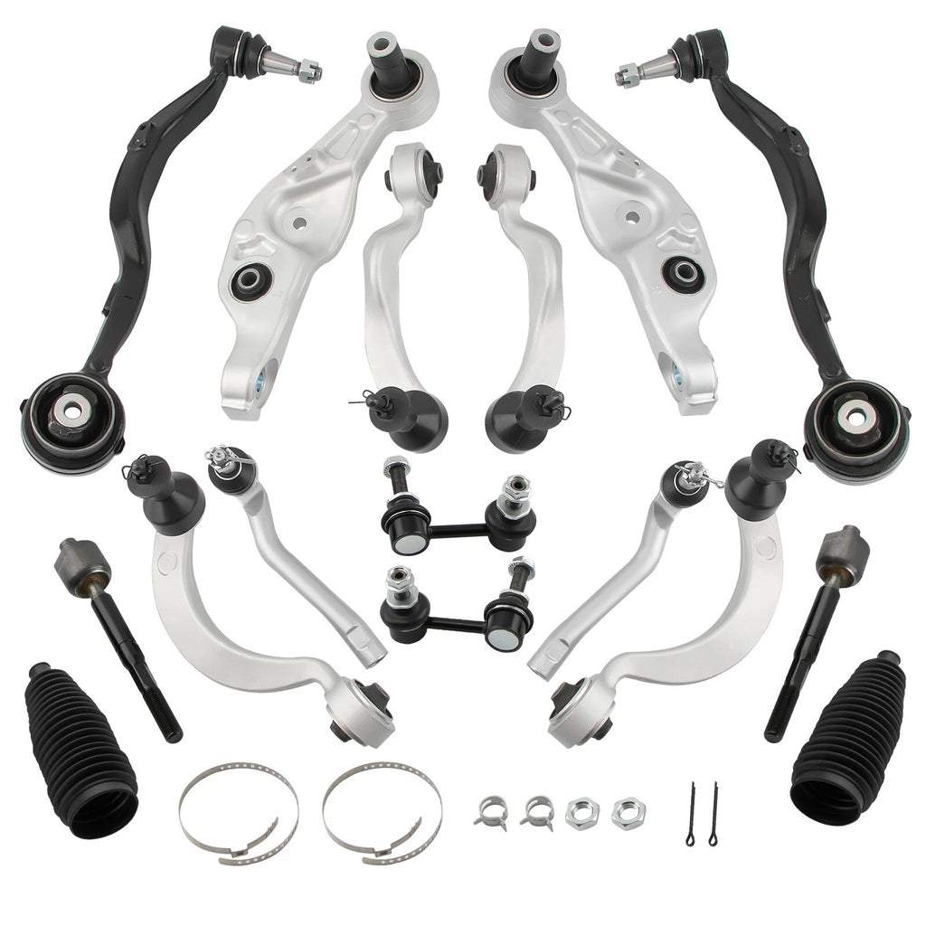 16PCS Control Arms and Tie Rods for Lexus LS460 (2007–2017)