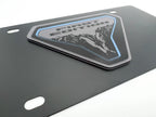 License Plate Frame Front Mount with 3D Bronco Badge for Ford Bronco (2021–2024)