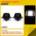 LED License Plate Lights for Nissan Xterra Frontier (1994–2004)