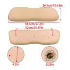 Beige Front Seat Lean Back Cushion for Club Car DS (2000.5–Present)