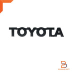 Matte Black Logo Emblem Badge for Toyota Hilux Vigo Revo Rogue (2005-2025)