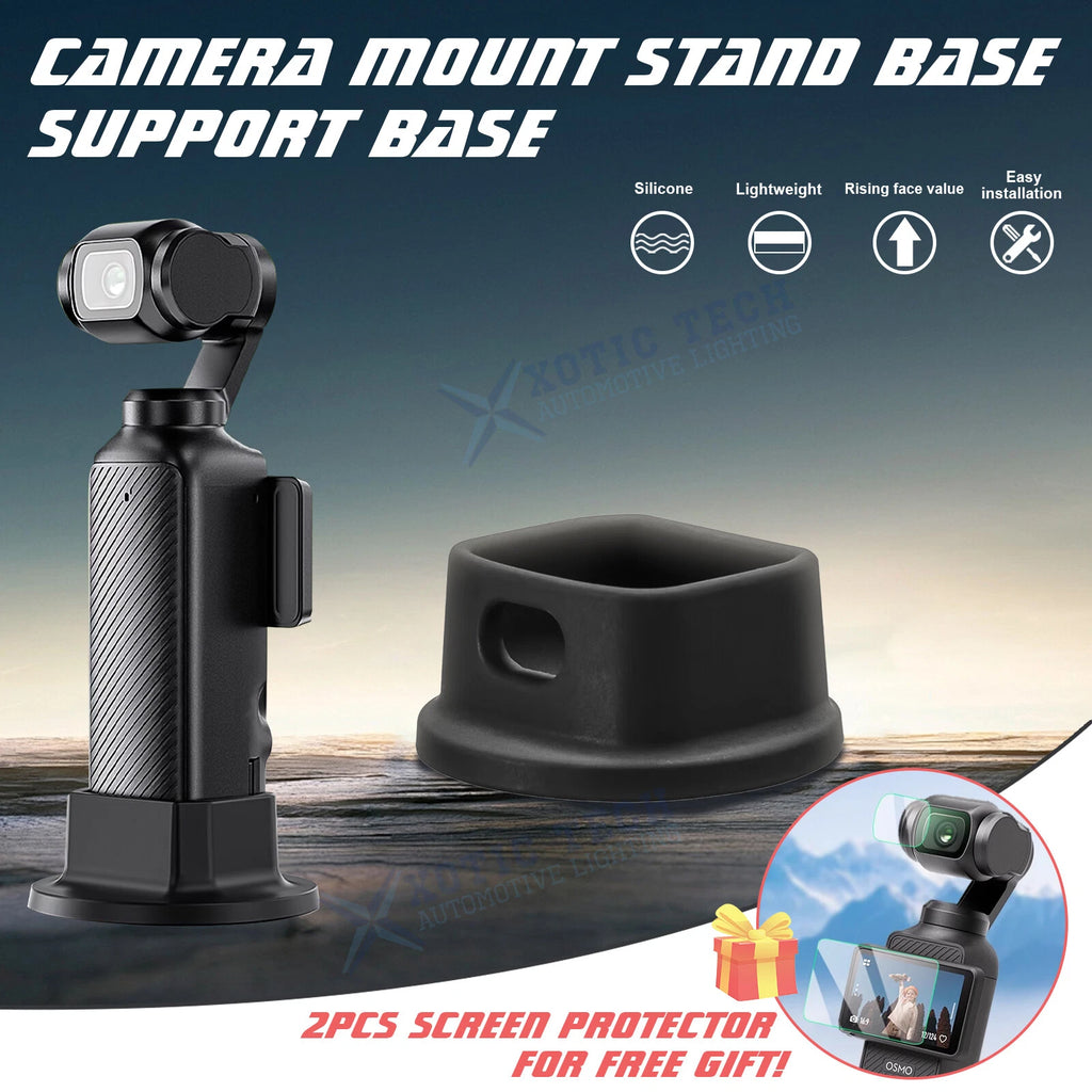 Silicone Camera Mount Stand for DJI Osmo Pocket 3 (2023–2024)