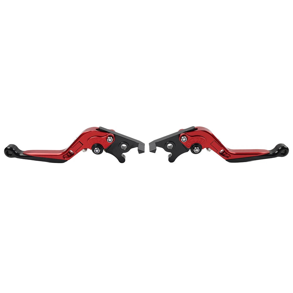 Extendable Brake Clutch Levers for Honda CBR1000RR (2004–2007) CB1000R (2008–2016) Red