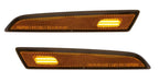 Amber LED Hood Fender Side Marker Lights Left Right for Volvo VNL (2018–2024)