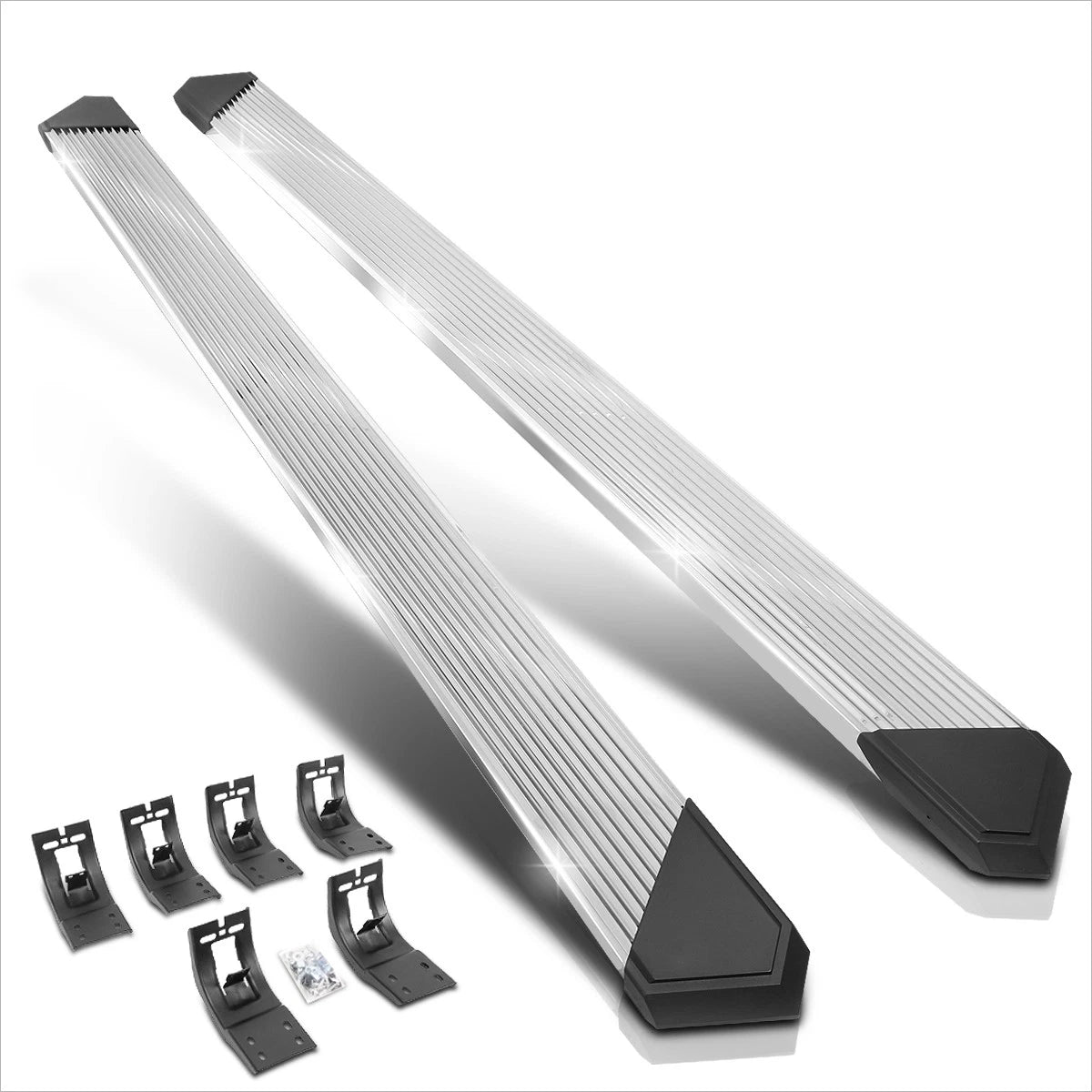 Set of 2 Step Bars for Dodge Ram 1500 2500 3500 Crew Cab (2009–2024)