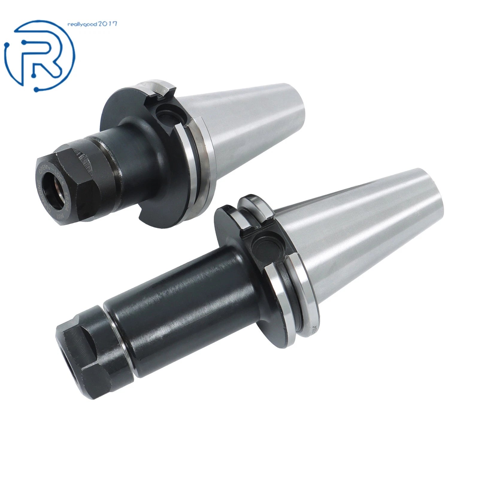 Set of 4 CAT40-ER20 Collet Chucks Tool Holder (2.76" & 4" Gage Length)