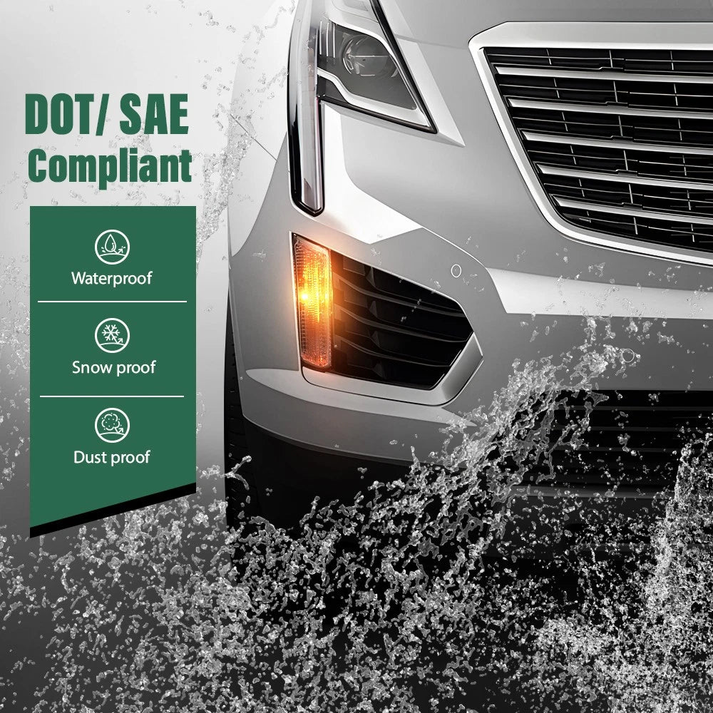 Halogen Parking Signal Light Pair for Cadillac XT5 (2017–2019)