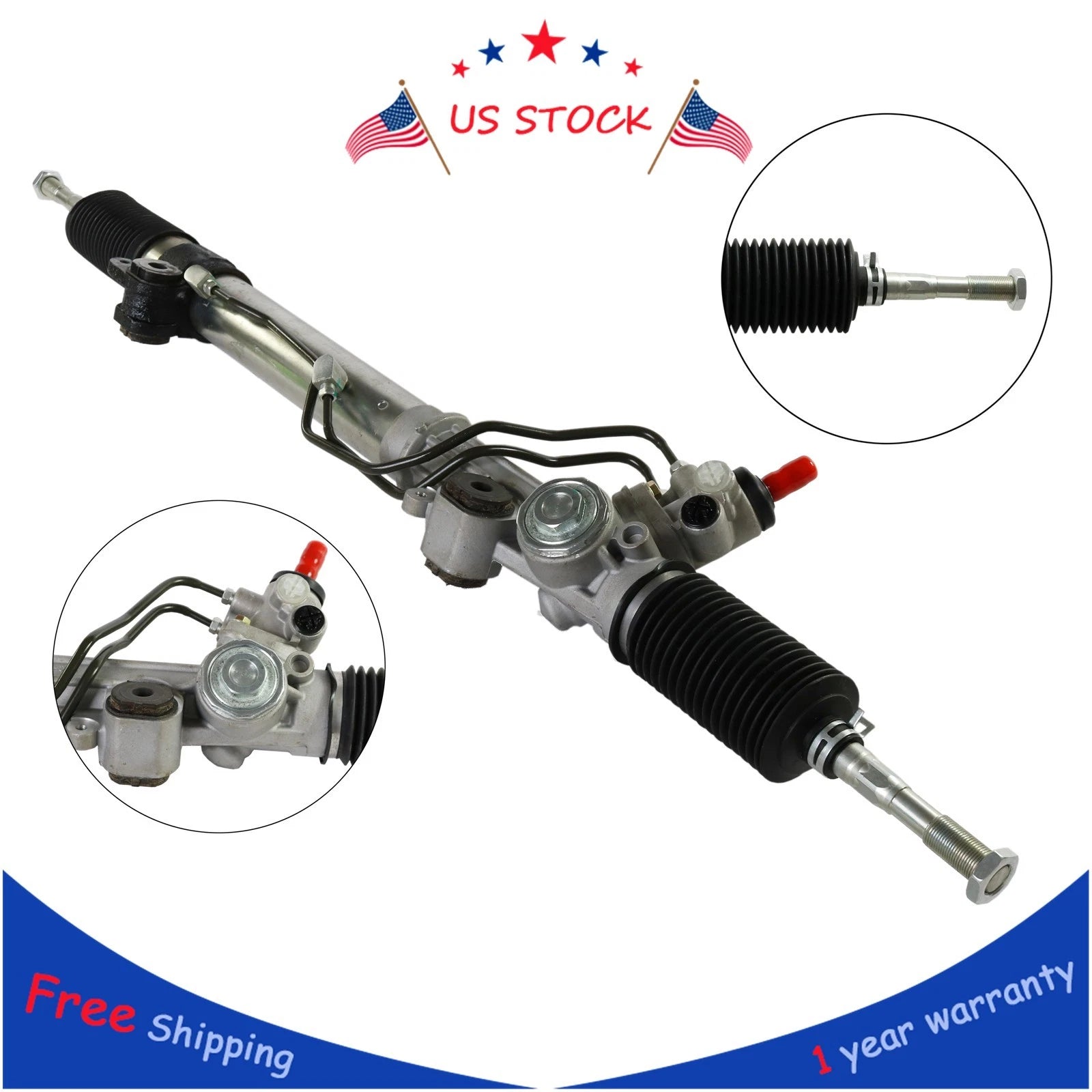 Power Steering Rack and Pinion for Lexus LX470 Toyota Land Cruiser (1998–2007)