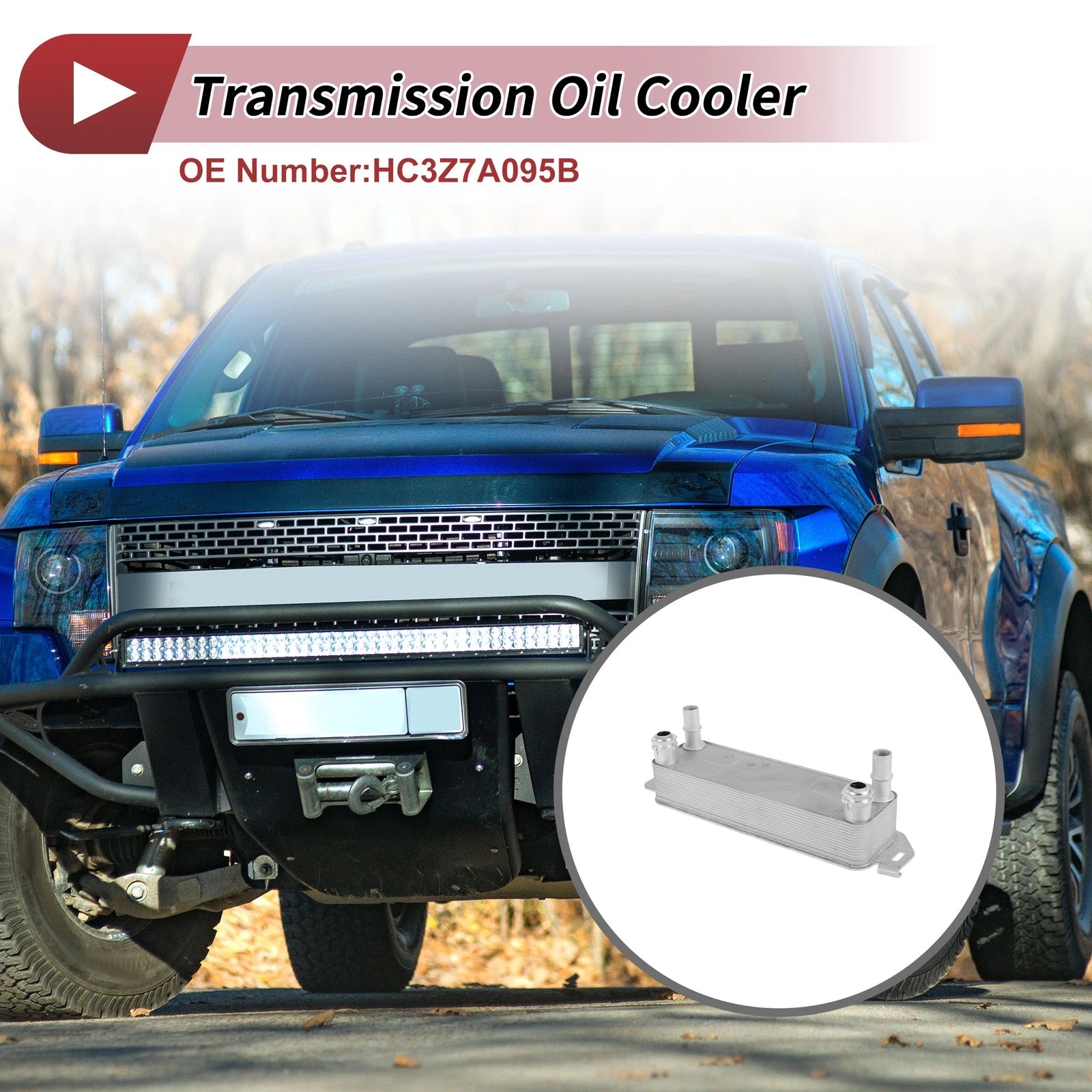 Engine Oil Cooler for Ford F-250 Super Duty (2017–2022) No.HC3Z7A095B
