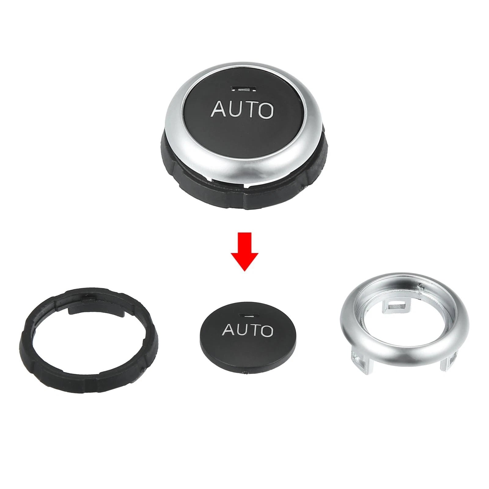 HVAC Air Conditioner Control Switch Knob 61319393931 for BMW 5 6 7 Series X5 (2000–2010)
