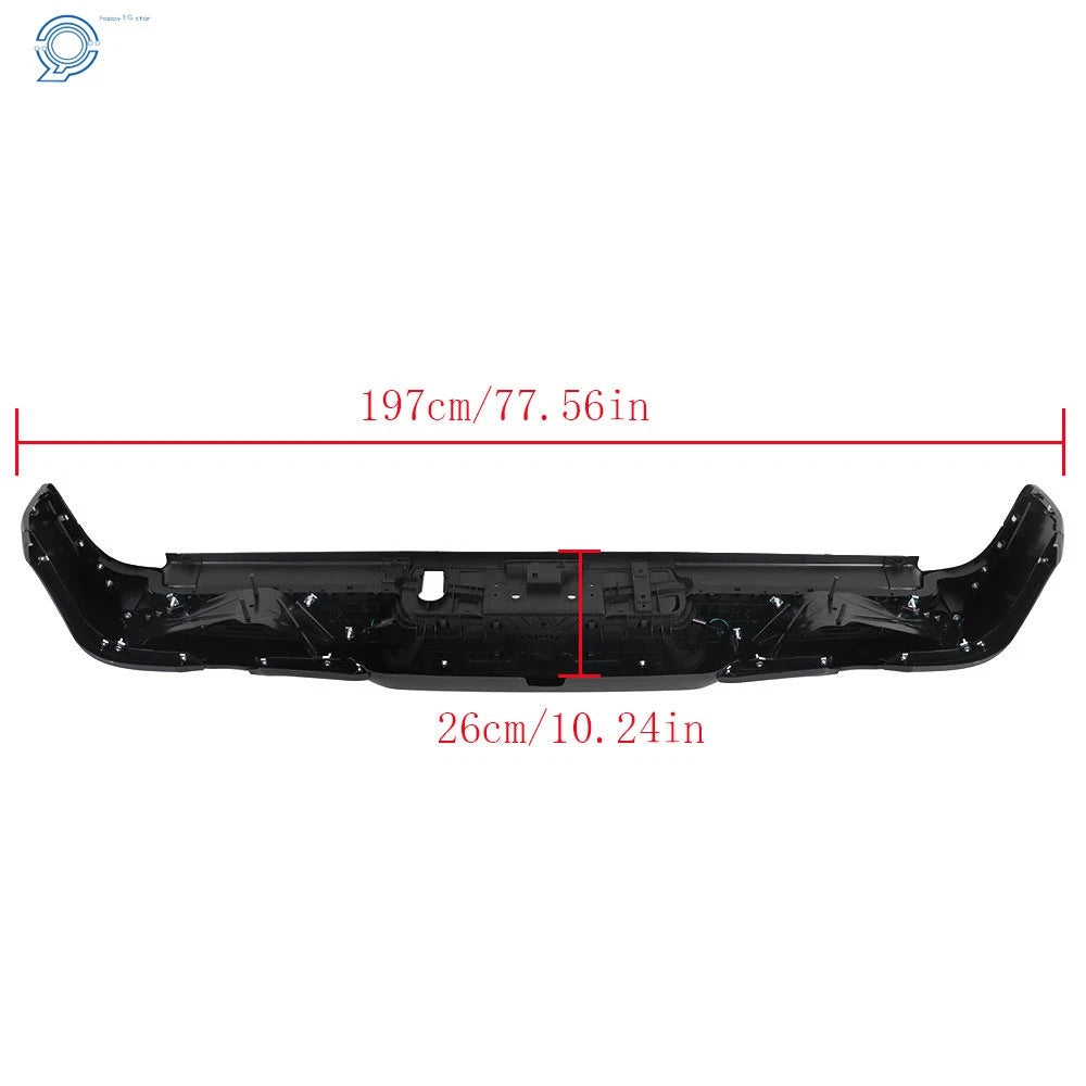 Rear Step Bumper Assembly for RAM 1500 (2019-2022) Dual Exhaust