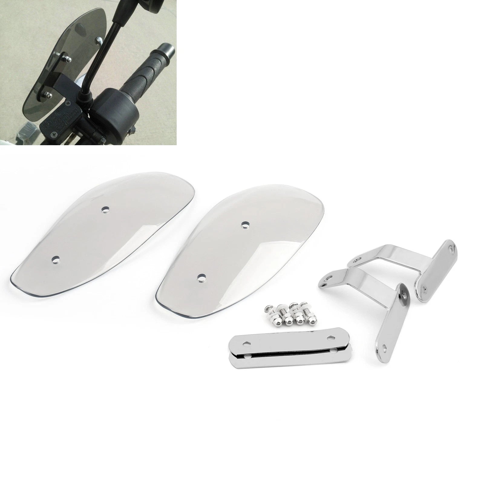 Hand Guard Cold Wind Deflector Shield for Honda Softail Touring