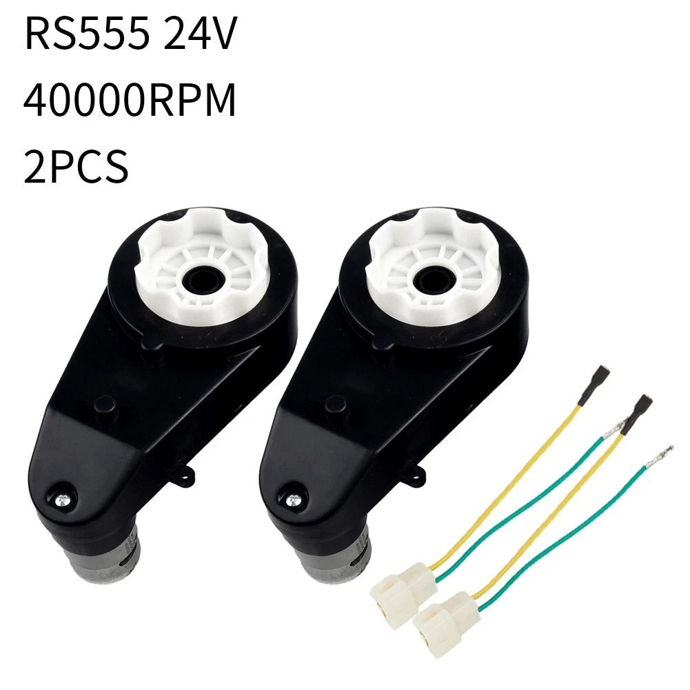 24V RS555 Motor Gearbox 40000RPM for