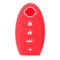 Remote Smart Key Fob Shell Cover for Nissan 370Z Altima (2009–2020) - Red