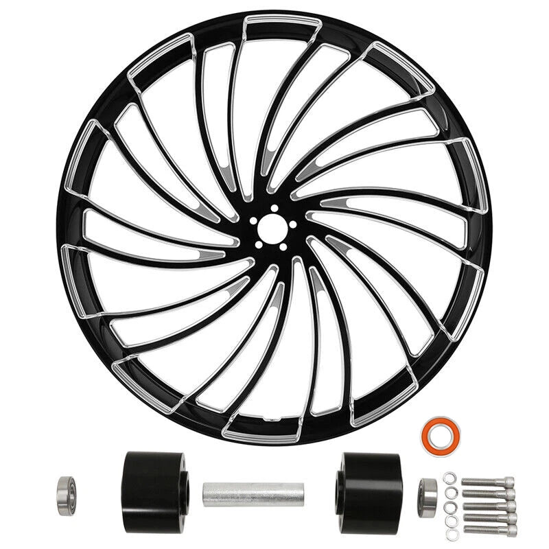 30" Front Wheel Rim w/ Dual Disc Hub for Harley Touring Electra Glide (2008–2025)