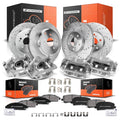 Drilled Rotors & Brake Pads Set for Honda Pilot (2009–2015)