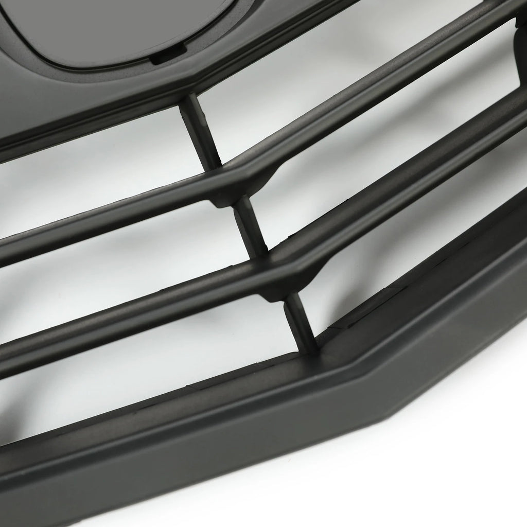 Front Bumper Upper Mesh Grille Trim for Acura TSX (2011-2014) Matte Black