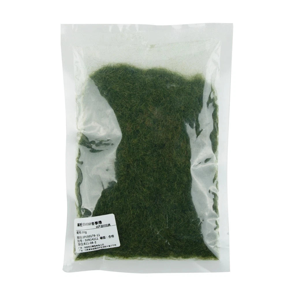 Lawn Grass Powder for Outdoor Railway Model