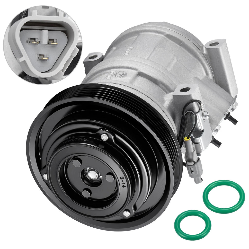 AC Compressor with Clutch for Toyota Celica (2000–2005) L4 1.8L 883202B42084