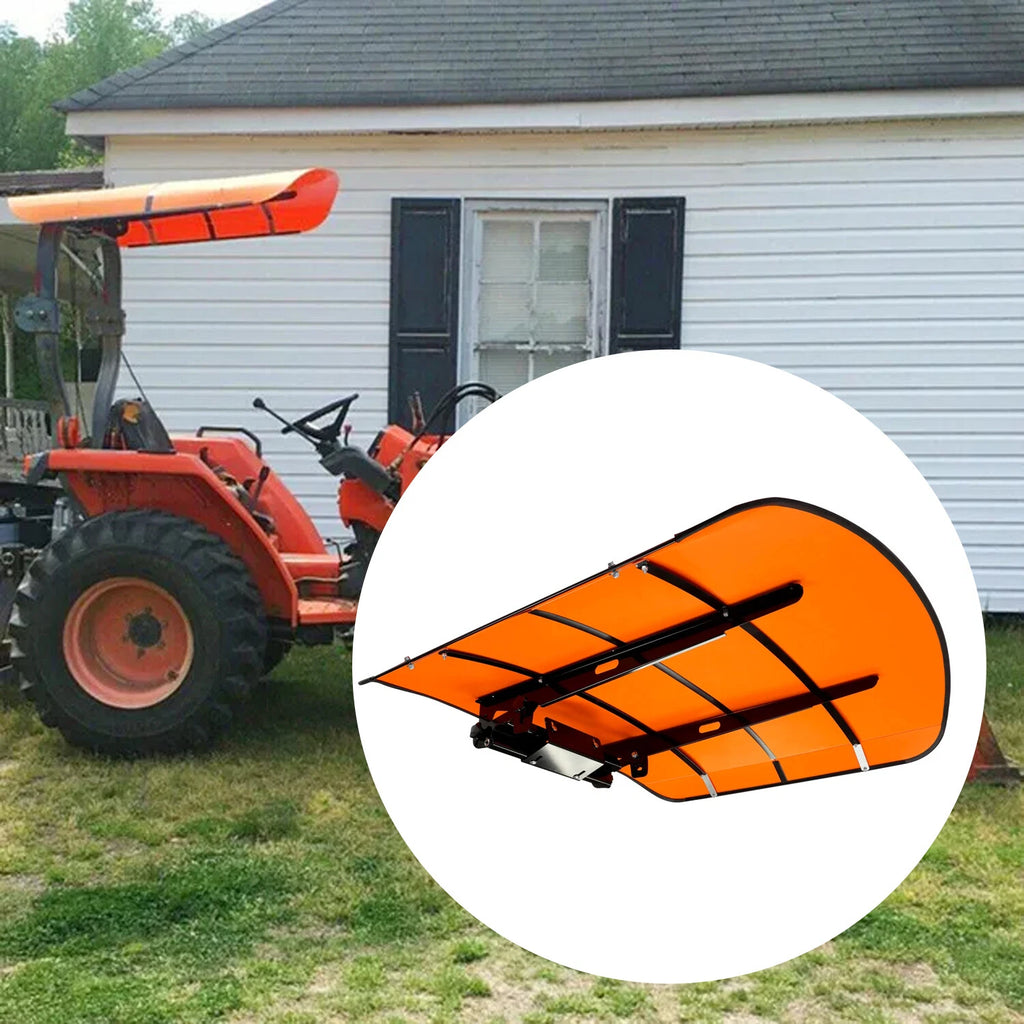 Orange Tractor Canopy for Tractors Mowers ROPS (Tuff Top 52"x52")