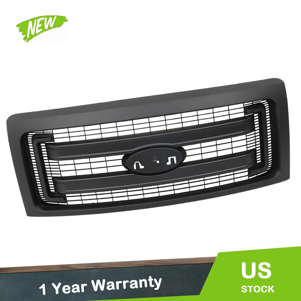 Front Bumper Upper Grille for Ford F-150 (2009–2014) DL3Z-8200-CA