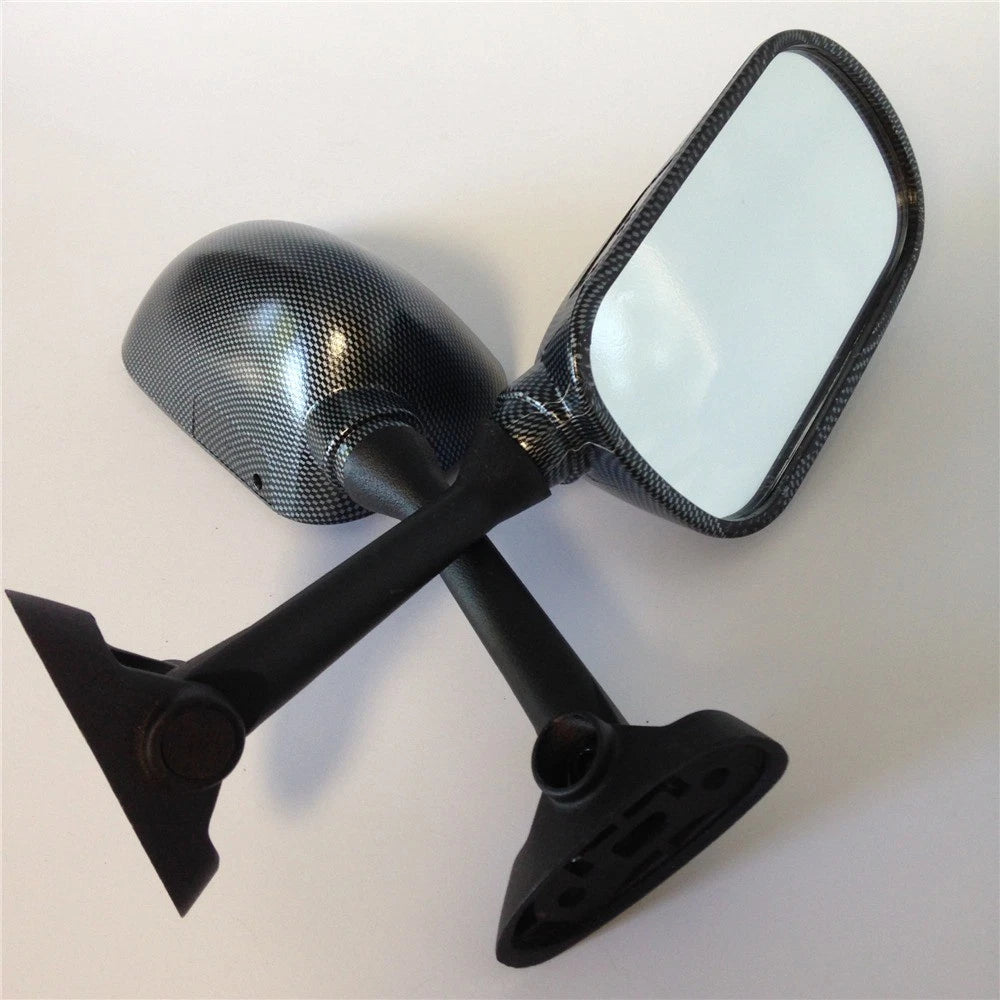 Carbon Fiber Racing Mirrors for Suzuki GSXR 1000/SV650 (2003–2006)
