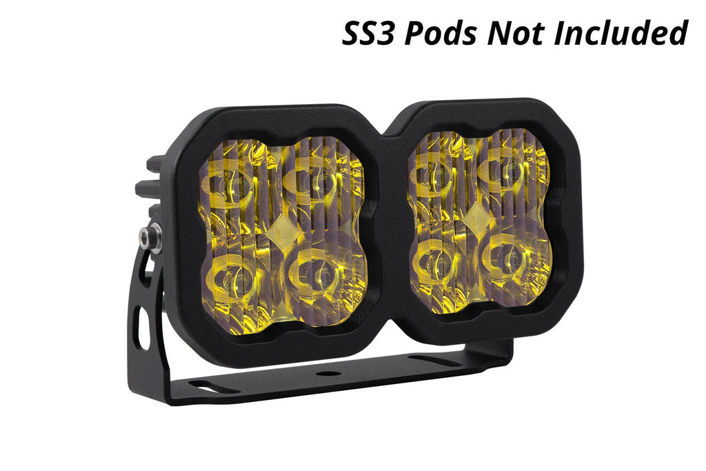 Dual-Pod Bracket Mount Kit for Diode Dynamics SS3 Pod Lights (Two Pods)