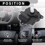 HVAC Heater Blend Door Actuator No.22877649 for Chevrolet Equinox (2013–2017)