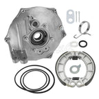 Rear Brake Backing Plate W/Shoes Kit for Honda Rancher 420 TRX420FA (2014–2024)