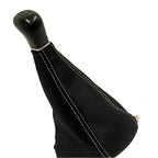Manual Shift Boot Cover for Honda Civic (1998–2002) Carbon Fiber Beige Stitch