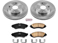 Front Brake Pad and Rotor Kit for Suzuki Reno (2005–2008) YV492GJ