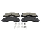 Set of 4 Bosch QuietCast Front Disc Brake Pads for Ford Lincoln