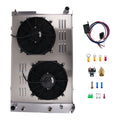 3 Core Radiator with Dual Fan Shroud Kit for Chevy C/K Series (1973–1987)